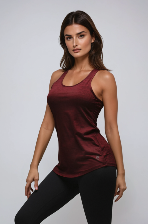 Женская Майка Your Staple Tank (S, Maroon, Женский)