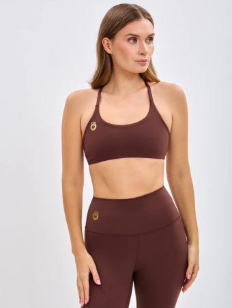Спортивный топ Serenity Sports Bra (L, Женский, FRENCH ROAST)