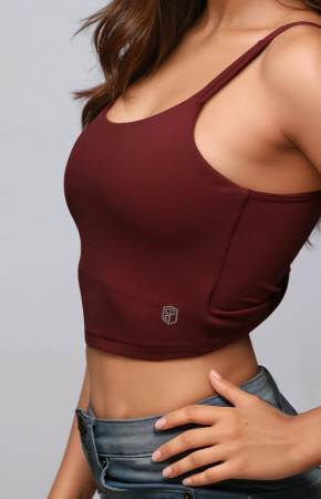Спортивный Топ Don't Get It Twisted Sports Bra (L, Женский, Pomegranate)