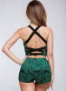 Женские Шорты Double Take Booty Short (M, Женский, Emerald Dot)